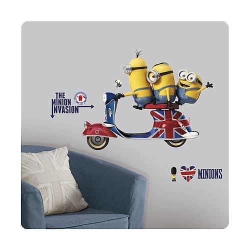Minions The Movie Peel and Stick Giant Wall Decal